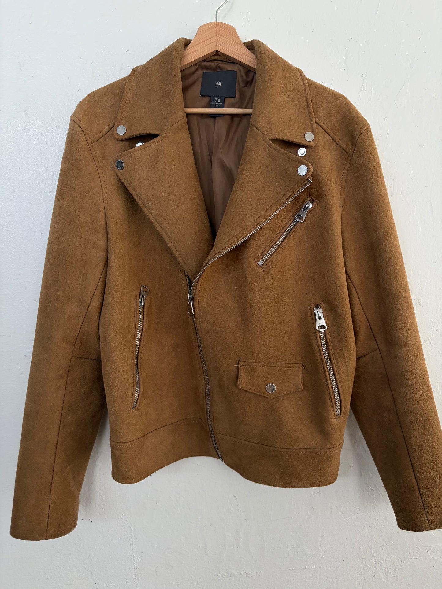 H&M suede jacket (Size M)